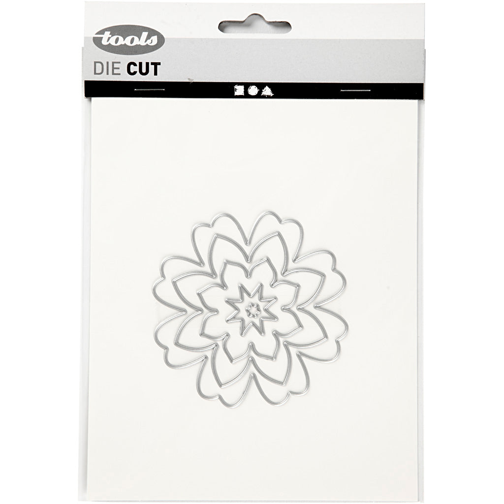 Die Cut, flower, dia. 0,5-8 cm