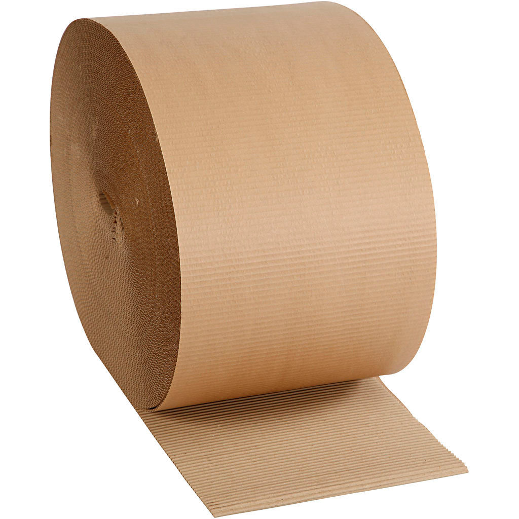 Corrugated Card, W: 30 cm, 70 m/ 1 roll