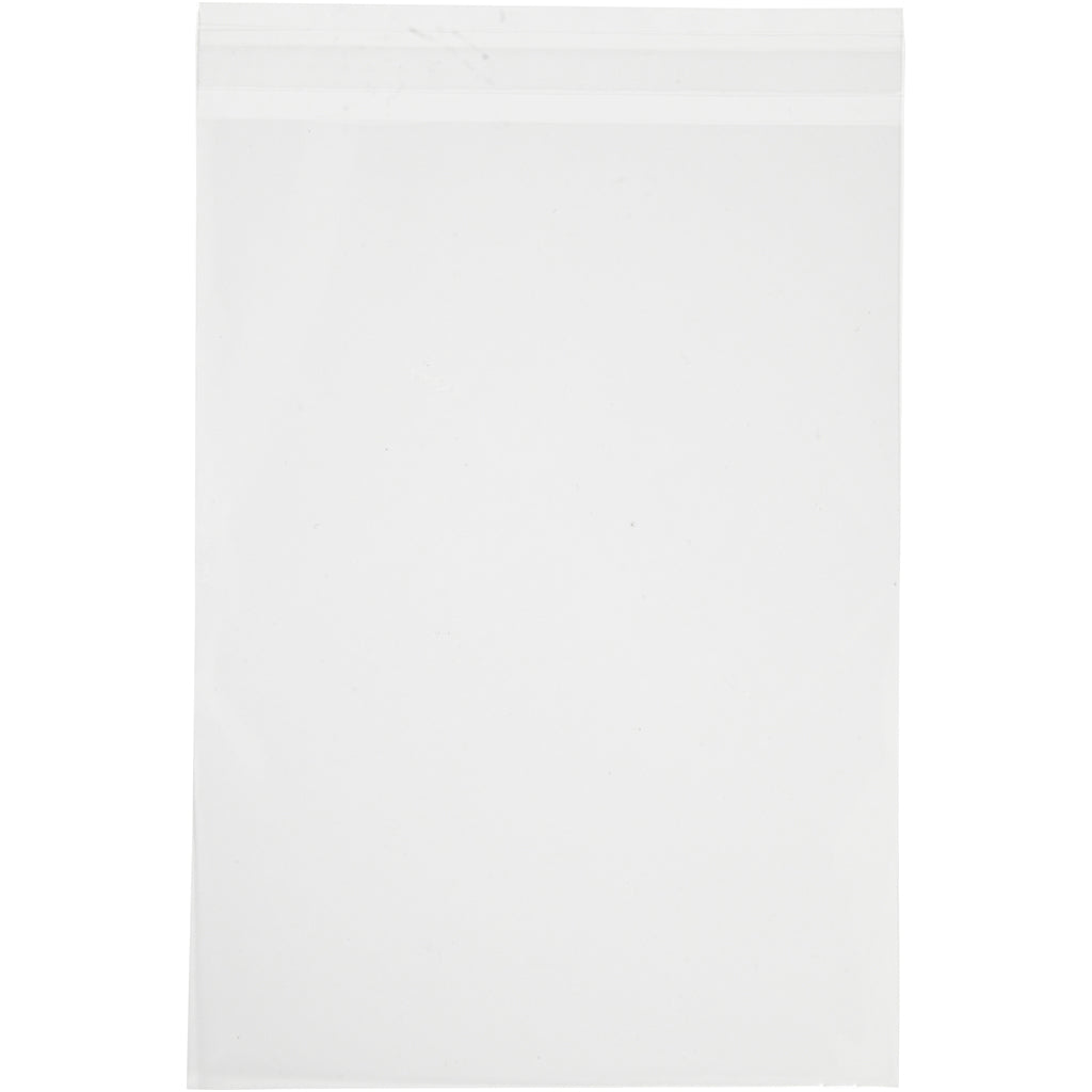 Cellophane Bag, H: 23 cm, W: 16,8 cm, thickness 30 my, 50 pc