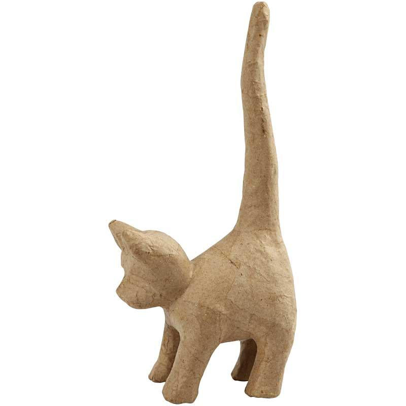 Cat, H: 28 cm, L: 12 cm