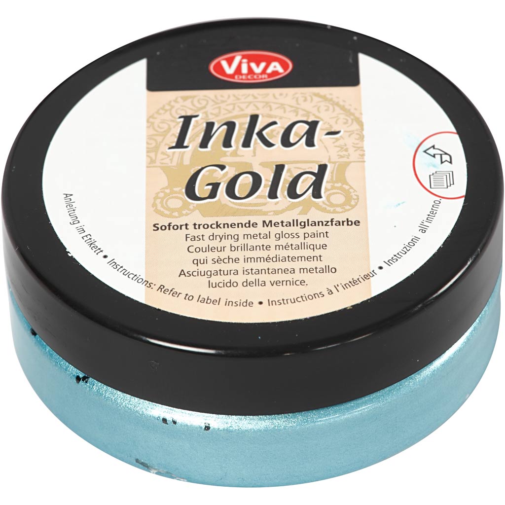 Inka Gold, turquoise, 50 ml/ 1 tub