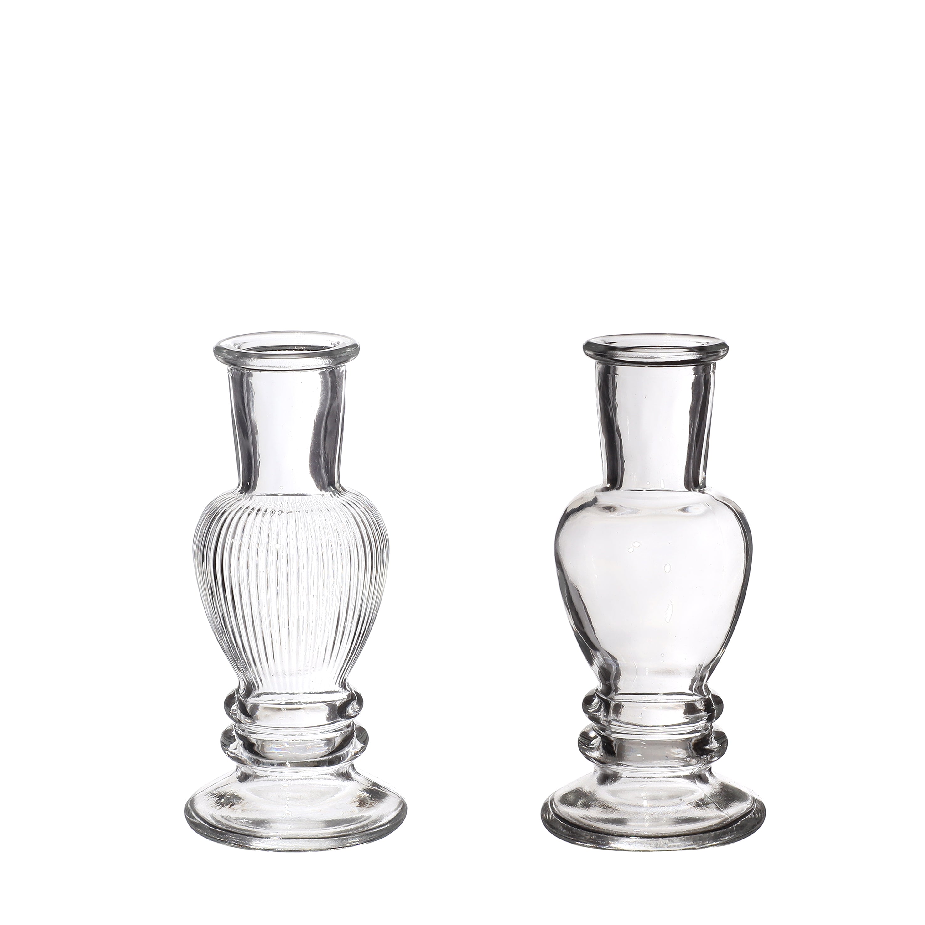 Vase Venice Transparent H: 11,3 x Ø5 cm (12 Pcs)