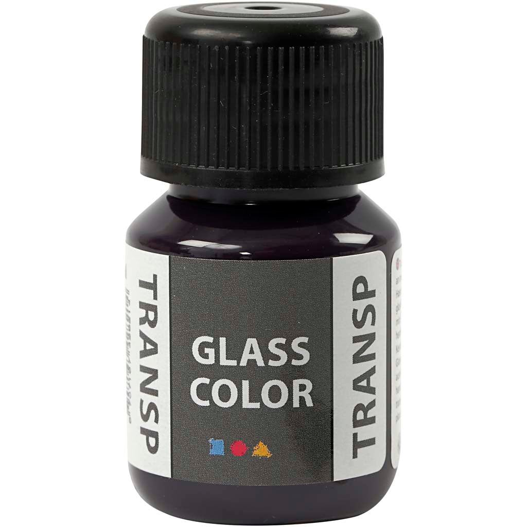 Glass Color Transparent, violet, 30 ml/ 1 bottle