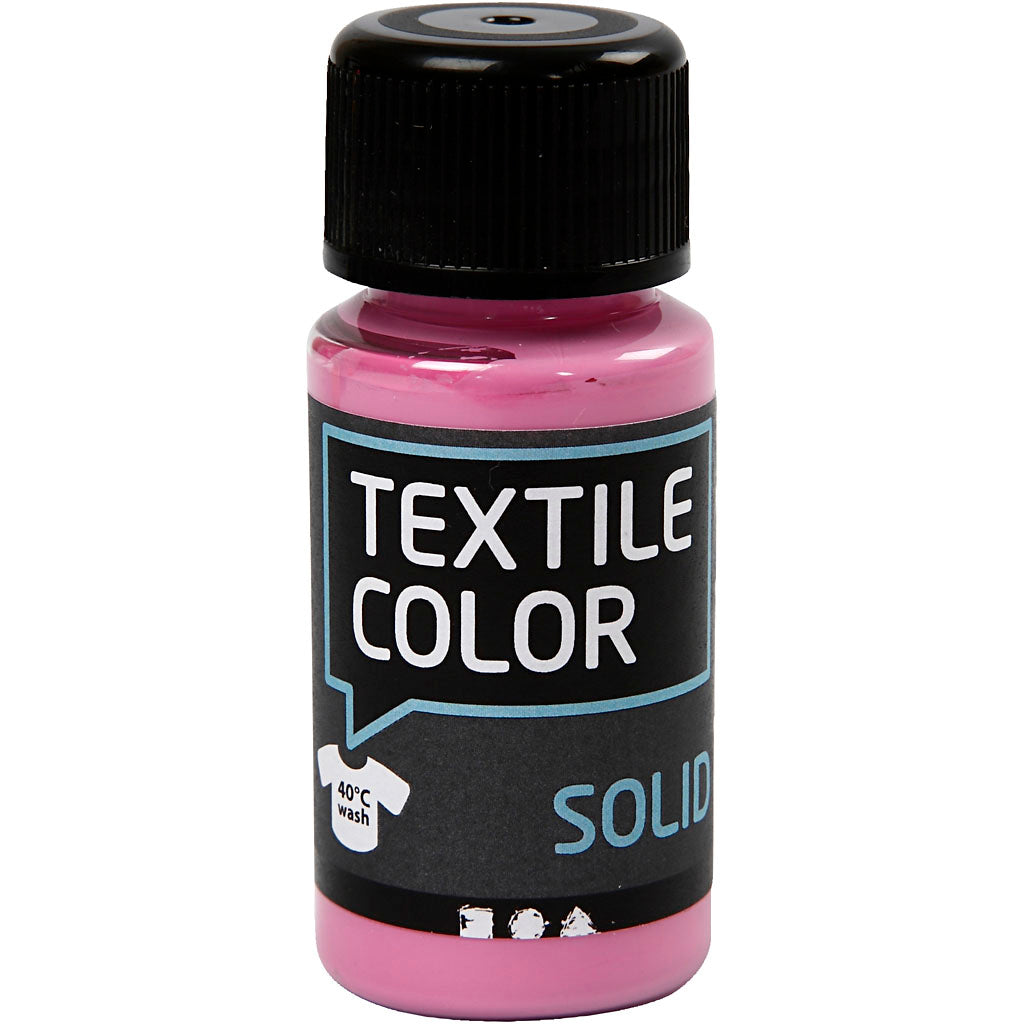 Textile Solid, opaque, pink, 50 ml/ 1 bottle