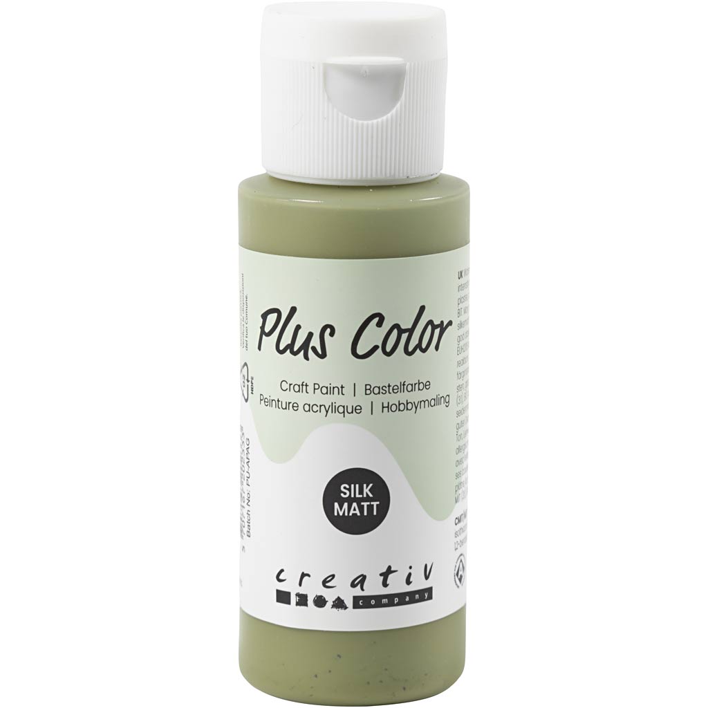 Plus Color Craft Paint, eucalyptus, 60 ml/ 1 bottle