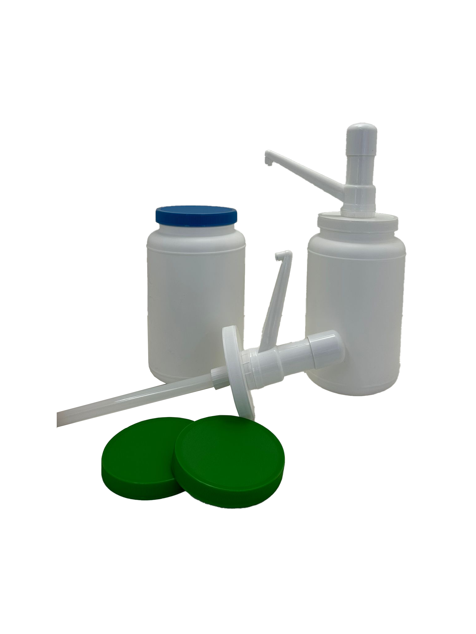 3L Plastic Dispenser Jar with Screw Lid – Compatible Pump Bottle Container (1 pc)