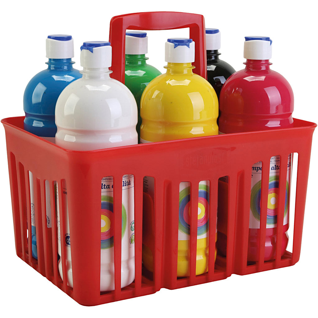 Tempera Paint Matte, matt, assorted colours, 6x1000 ml