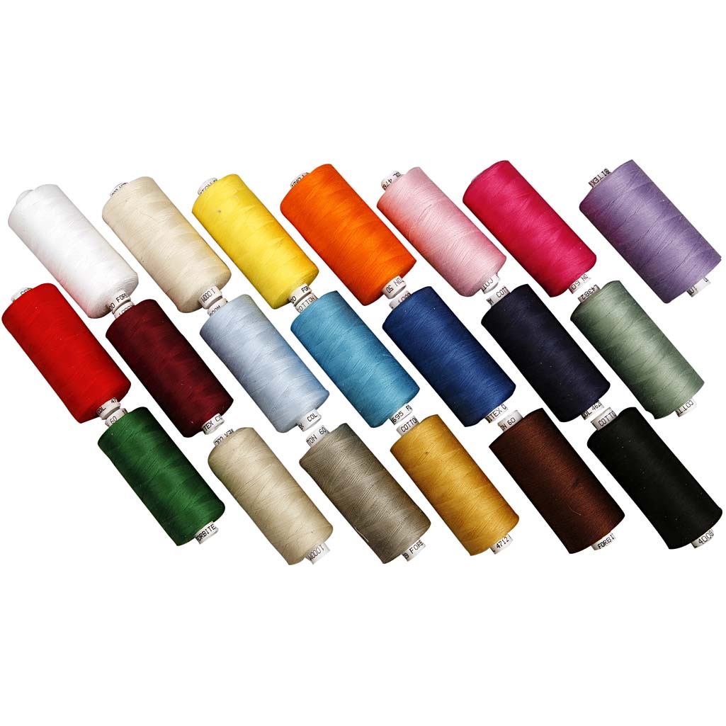 Sewing Thread, Content may vary , 20x1000 m