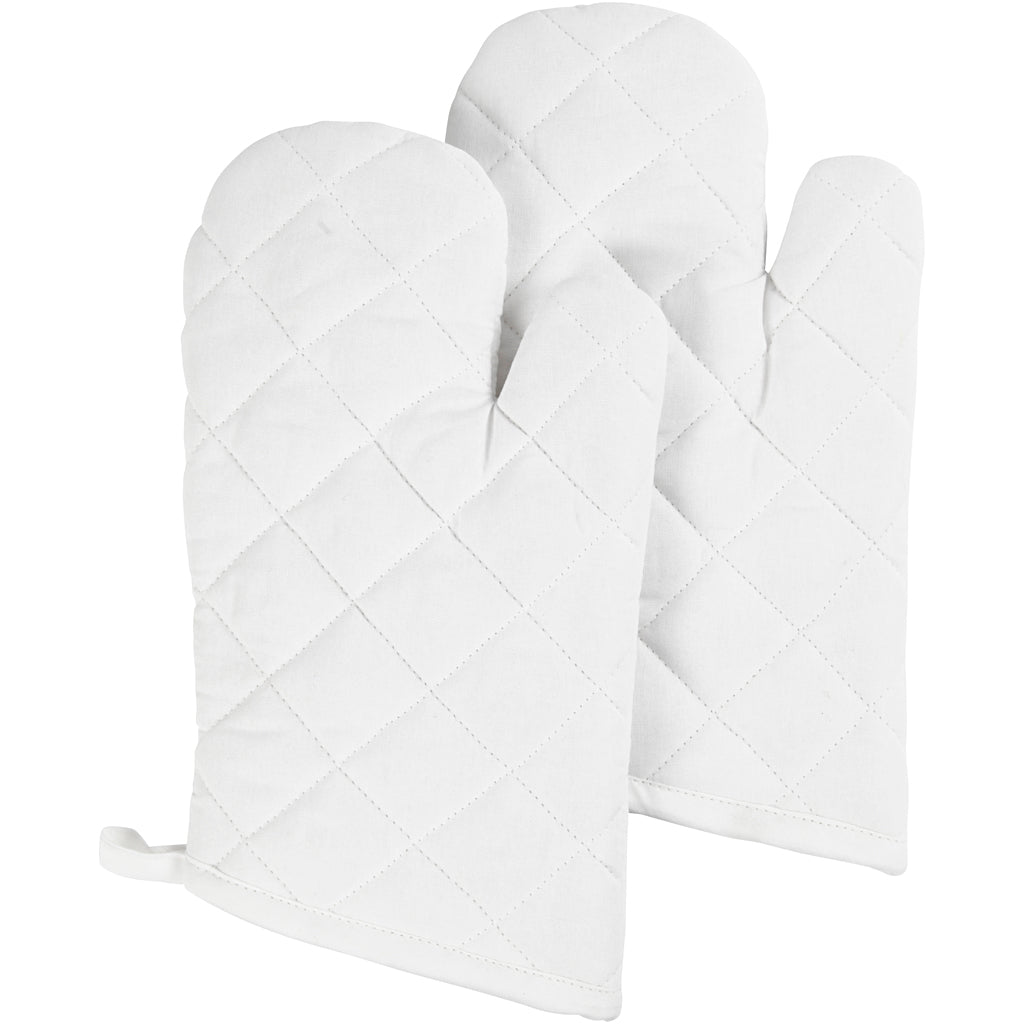 Grill Glove, size 18x28 cm, 145 g, white, 2 pc