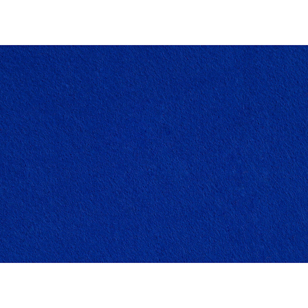 Craft felt, A4, sheet 210x297 mm, thickness 1,5-2 mm, blue, 10 sheet