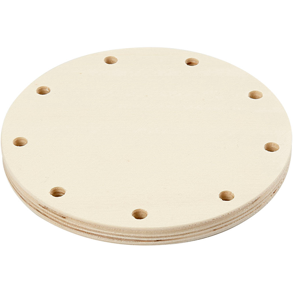 Basket Weaving Template, dia. 12 cm, thickness 10 mm
