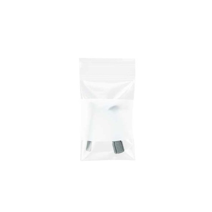 Grip Seal Bags with Write-on-Panel 5x7.5cm PE 100 micron