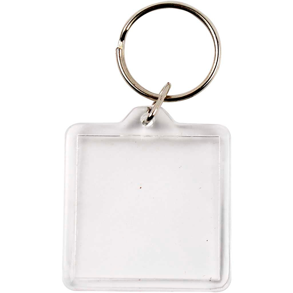 Key Rings, size 40x40 mm, 25 pc