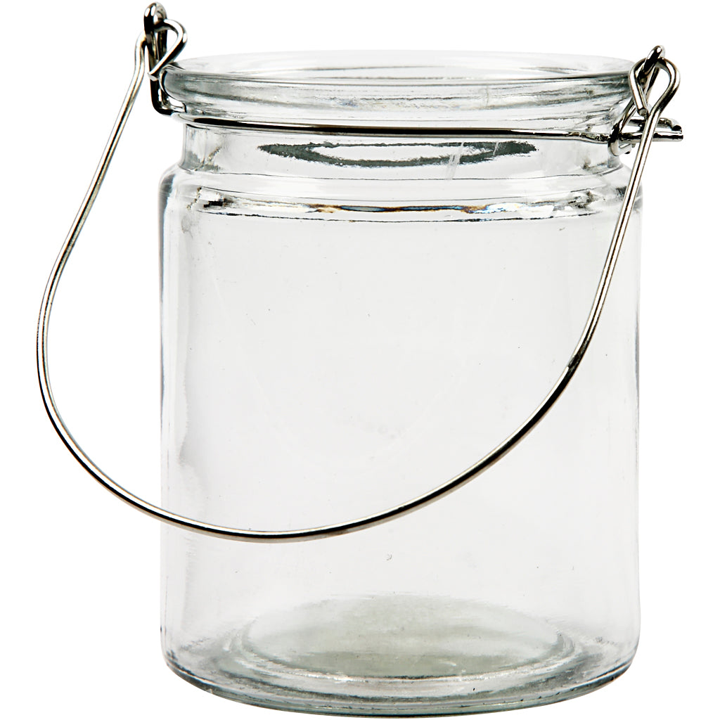 Lantern, H: 10 cm, dia. 7,6 cm, 2 pc