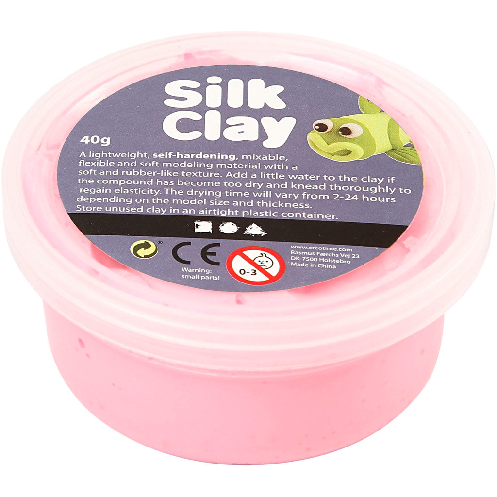 Silk Clay®, pink, 40 g/ 1 tub