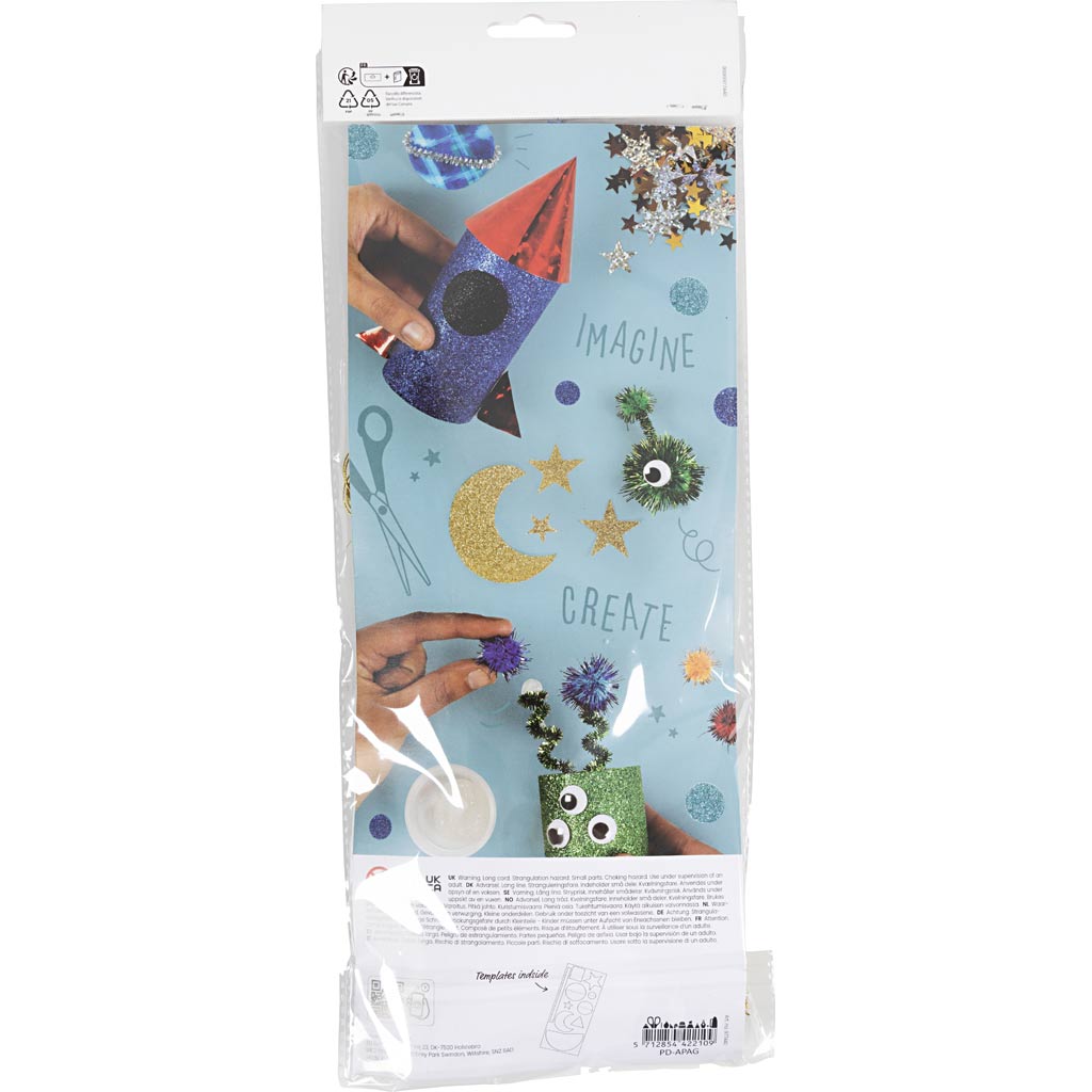 Crafting assortment, Space, 1 pack