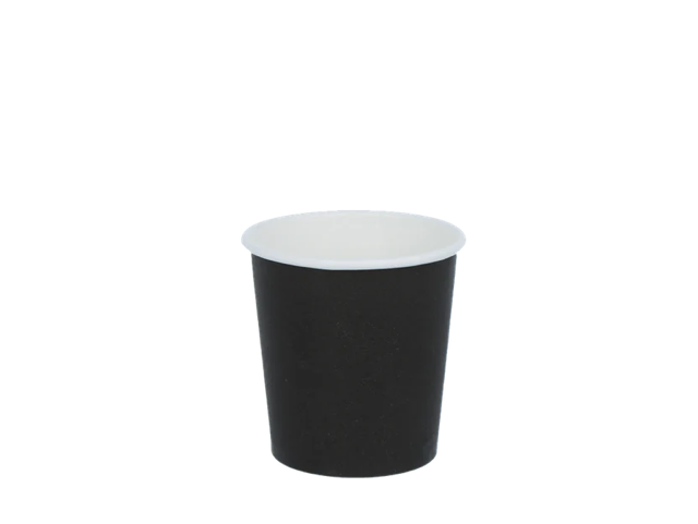 Disposable coffee cups Cardboard black | 120 cc 6,3 cm | All sizes Coffee  cups