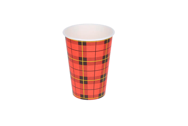 Coffee Cup 180cc 7.5oz Ø7 cm Tartan scotty (2.500 pcs)