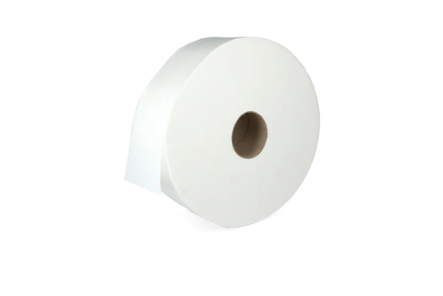 Toilet paper Jumbo 2 ply White 380m T3 (6 pcs)