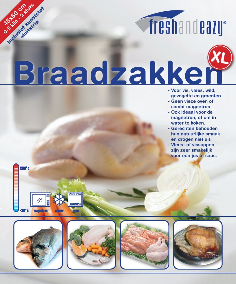 Oven bags for turkey 45x50cm (2 bags)