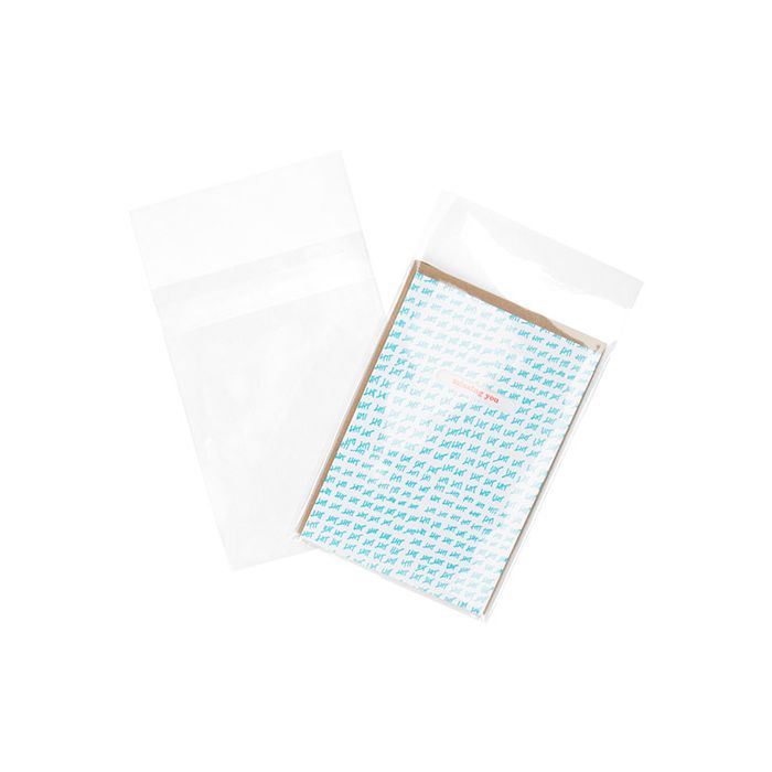 Plastic Bags 9.7x13.2cm Transparent Peel and Seal