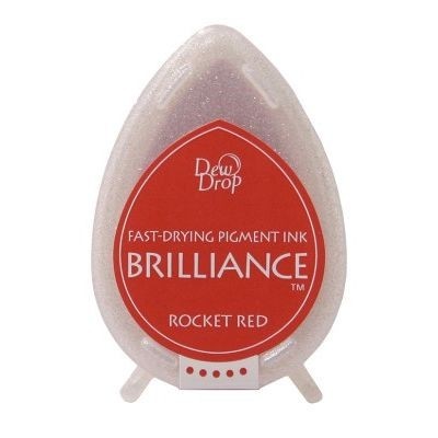 Ink Pads Brilliance Dew drops Rocket Red (1 pc)