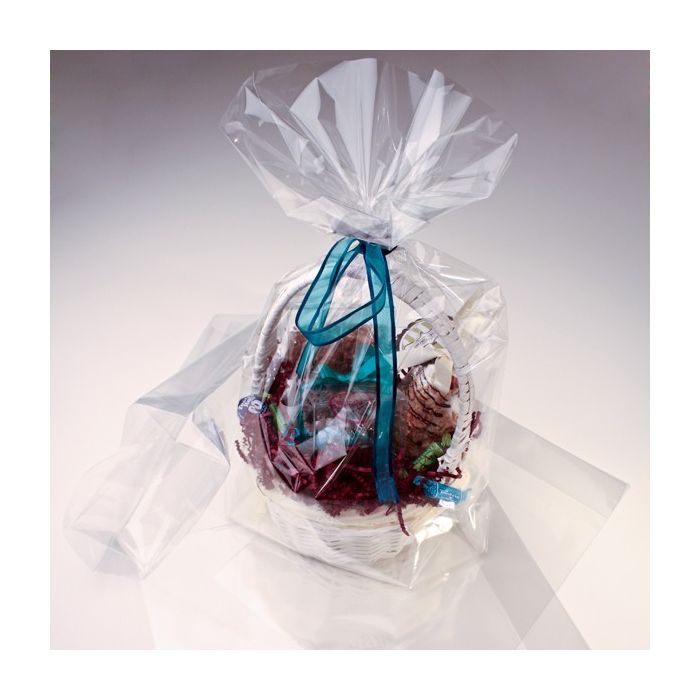 Plastic Bags with Bottom Gusset 25,4x10x35,6cm