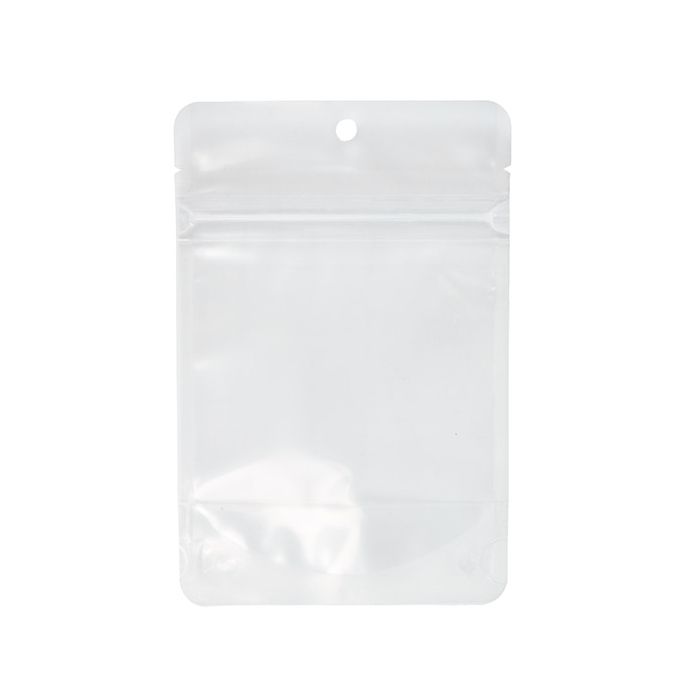 Stand Up Pouch Transparent w/ RETAIN™ 10.2x6x15.2 cm