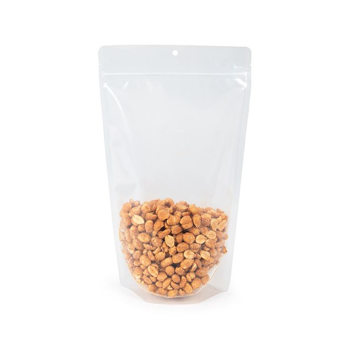 Stand Up Pouch Transparent w/ RETAIN™ 17.1x8.9x28.6 cm