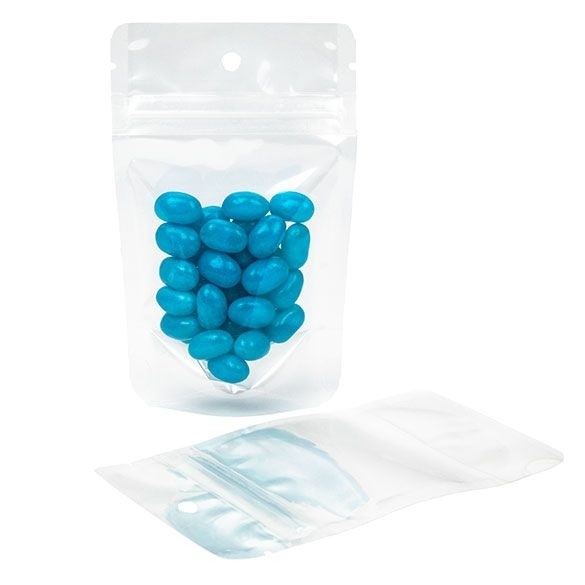 Stand Up Pouches Transparent 7.9x5.1x13cm laminated | 28 grams with hang hole