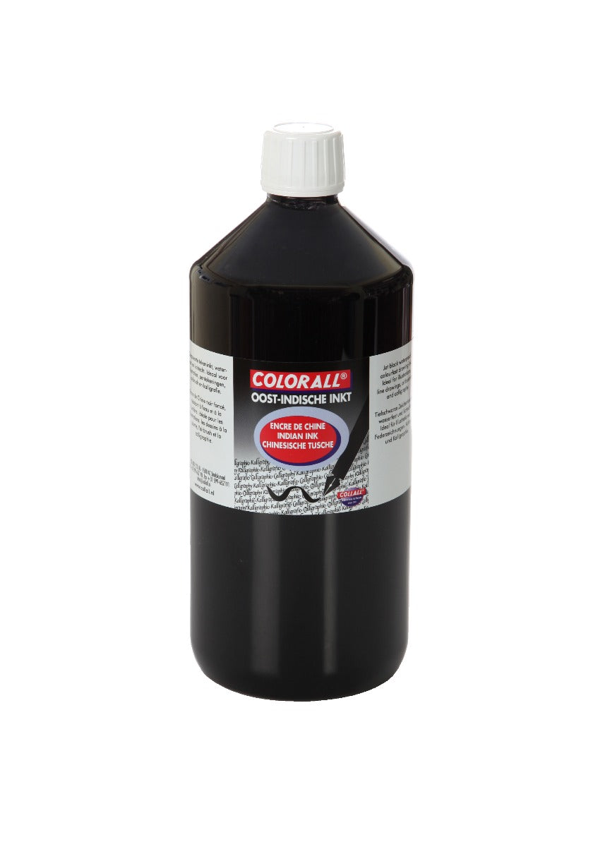 Indian ink Black 1000ml in Bottle (1 pc.)