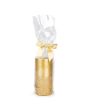 Block Bottom Bags Heat Sealable w/ Paper Insert 8,9x5,7x38,1 cm
