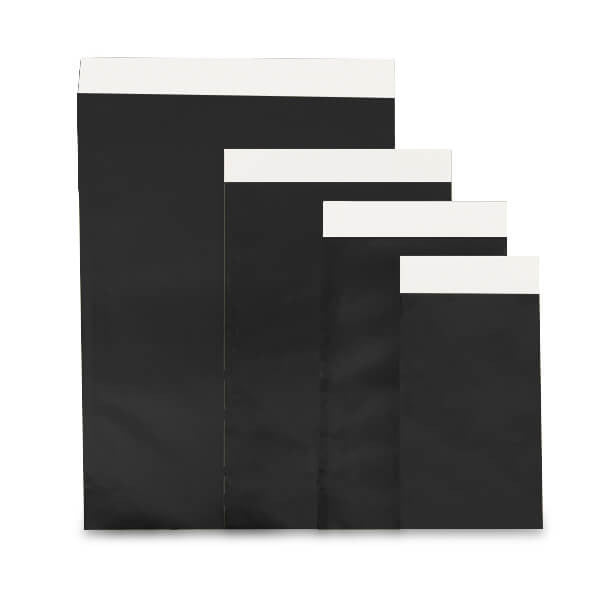Luxury gift bags 17x25cm Black (1000 pcs)