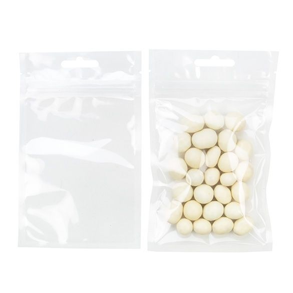 Grip Seal Bags with Euroslot 9.2x12.7cm laminated
