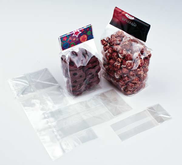 Block Bottom Bags Clear 5x4x12.5cm
