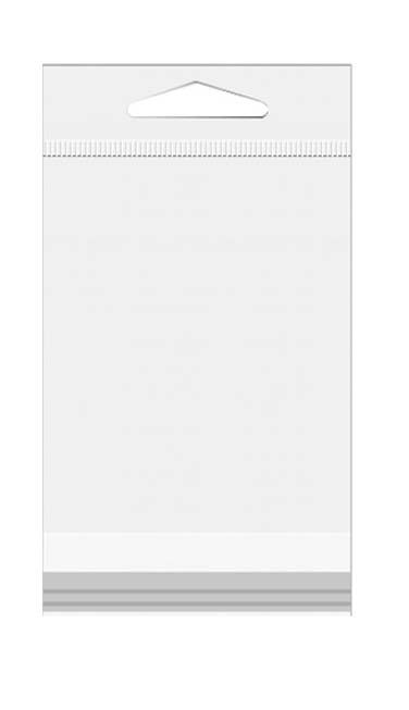 Headerbags 31.6x51.4cm Reclosable and Crystal Clear