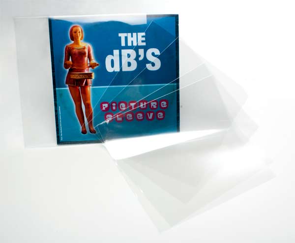 Outer Sleeves for 7 inch Singles 18.6x18.9cm not reclosable