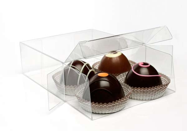 Truffle Box with Insert 10.8 x 4.1 x 10.8cm