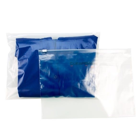Grip Seal Bags with sliding Zipper 31x22.5cm 75 micron