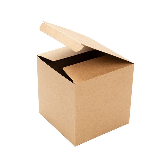 Pop & Lock Box Kraft 10,2x10,2x10,2cm
