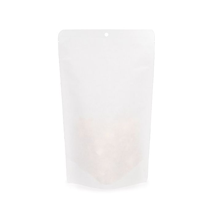 Stand Up Pouch Kraft White Eco-fiendly 17,1x8,9x28,6 cm