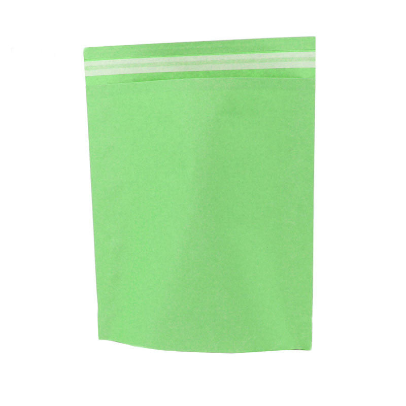 Paper Mailing Bags 30x36+8cm light green (250 pcs)