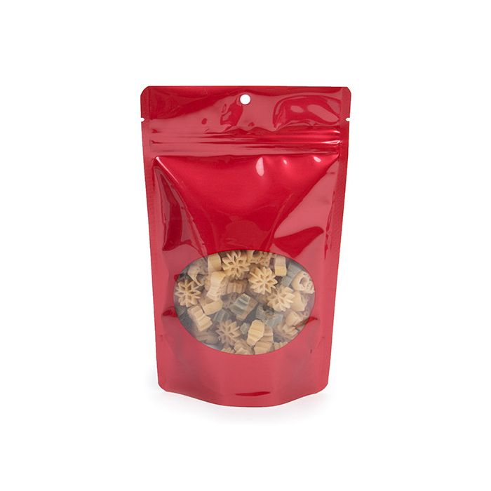 Stand Up Pouches Red 13x7,9x20,6cm