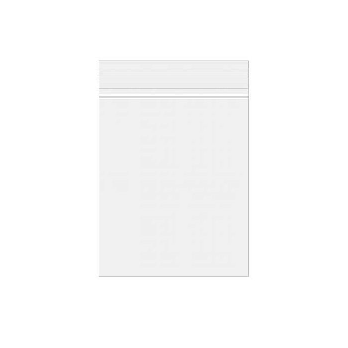 Grip Seal Bags 15x23cm PE 150 micron
