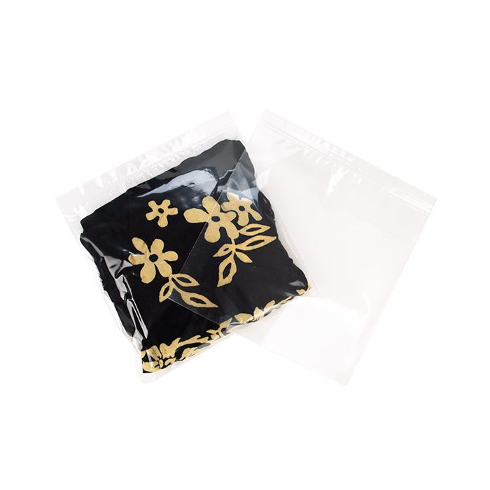 Grip Seal Bags with Hang and Vent-hole 30.5x30.5cm Crystal Clear PP 50 micron