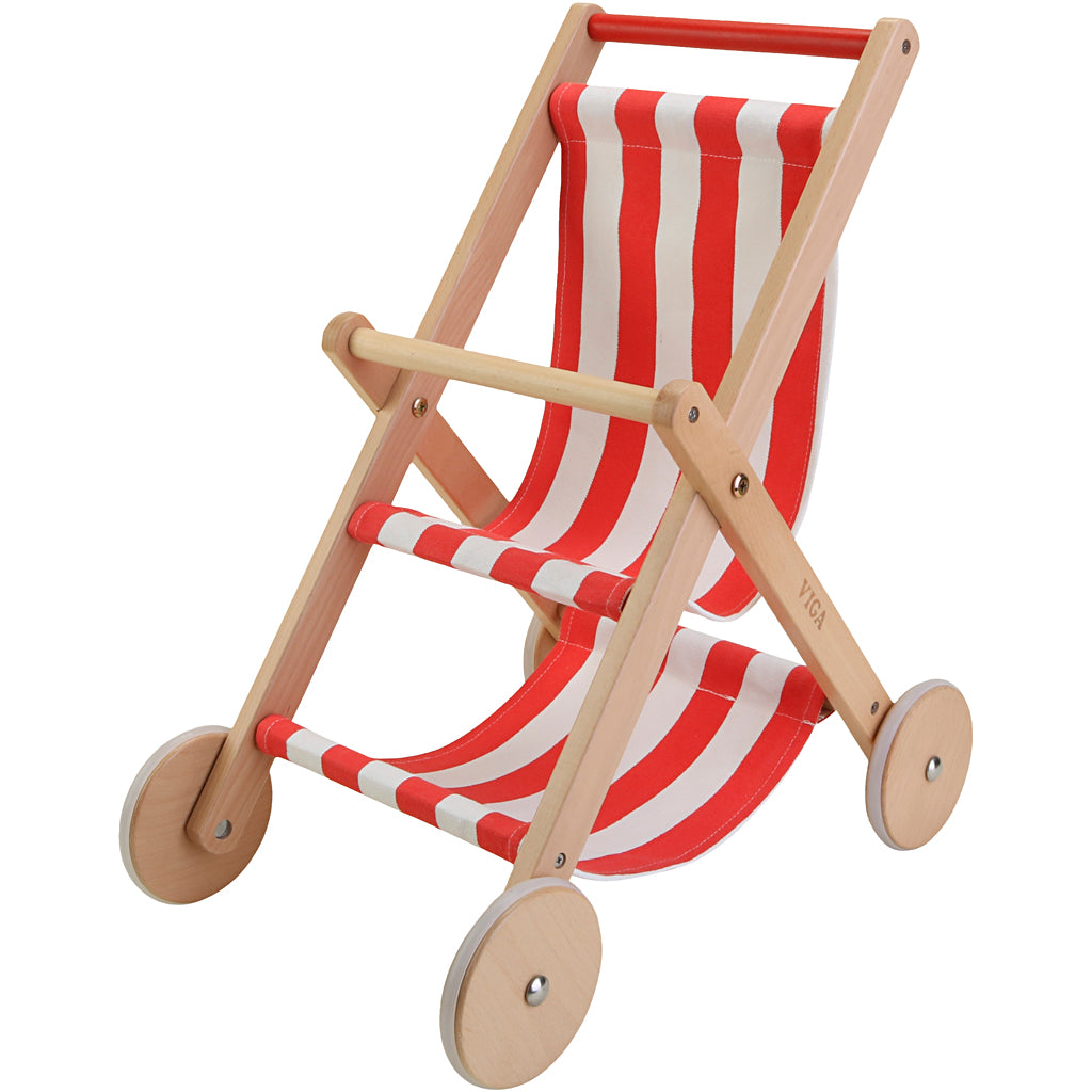 VIGA play stroller, size 35x45,5x55,5 cm, 1 pc [HOB-908575]