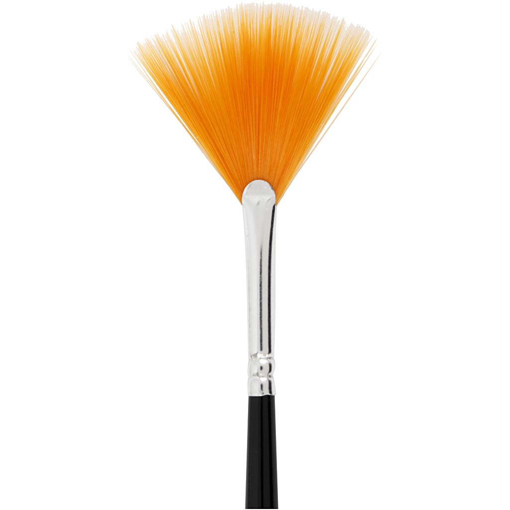 Nylon Brushes, no. 4+8, L: 29-30 cm, W: 2-3 mm, Fan, 2 pc/ 1 pack [HOB-100279]