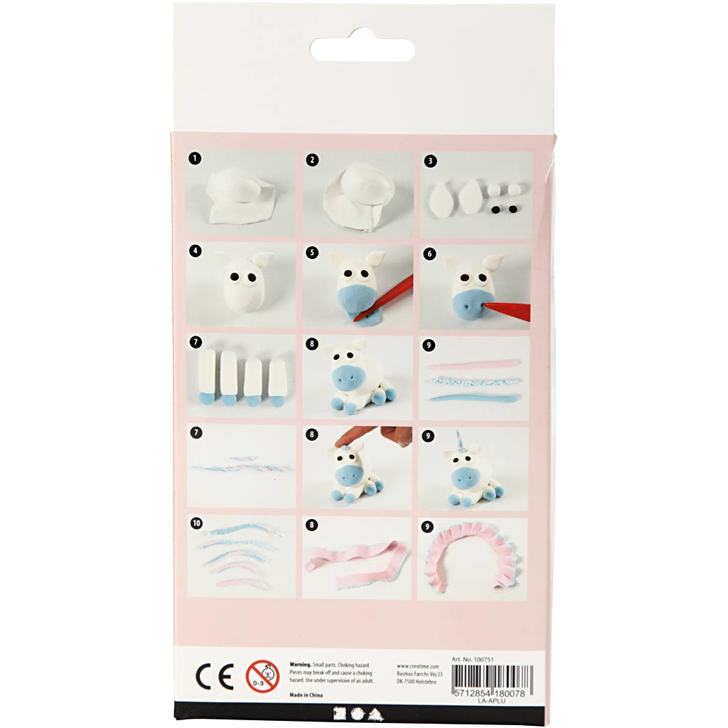 Funny Friends, Unicorn, blue, 1 pack [HOB-100751]