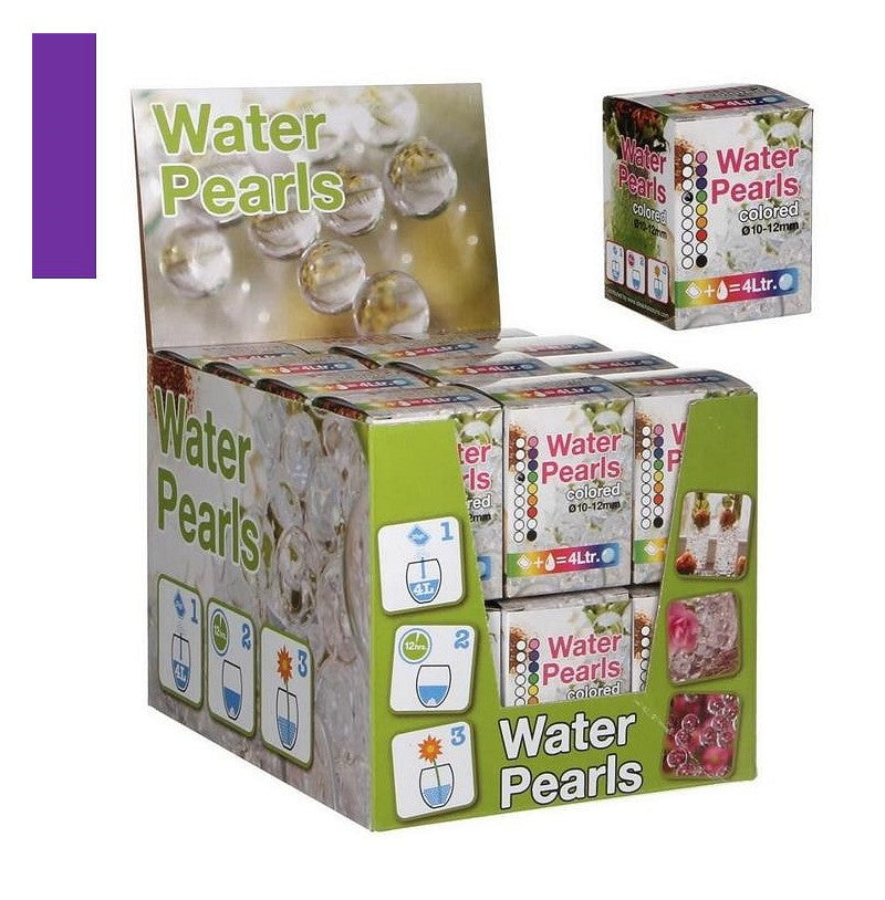 Water pearls Purple 10-12 mm (1 box) [IFS-10338]