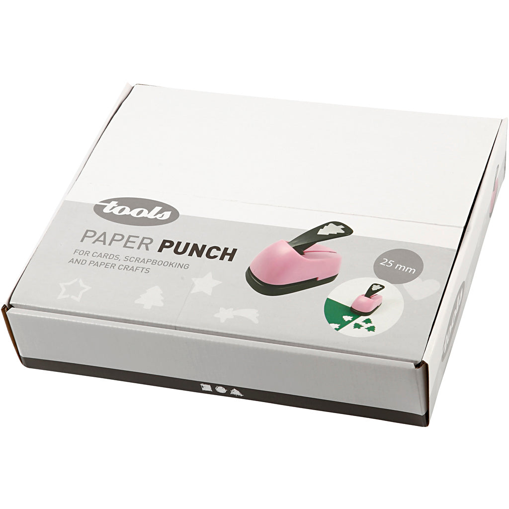 Paper Punches, christmas motives, size 25 mm, 12 pc/ 1 pack [HOB-11449]
